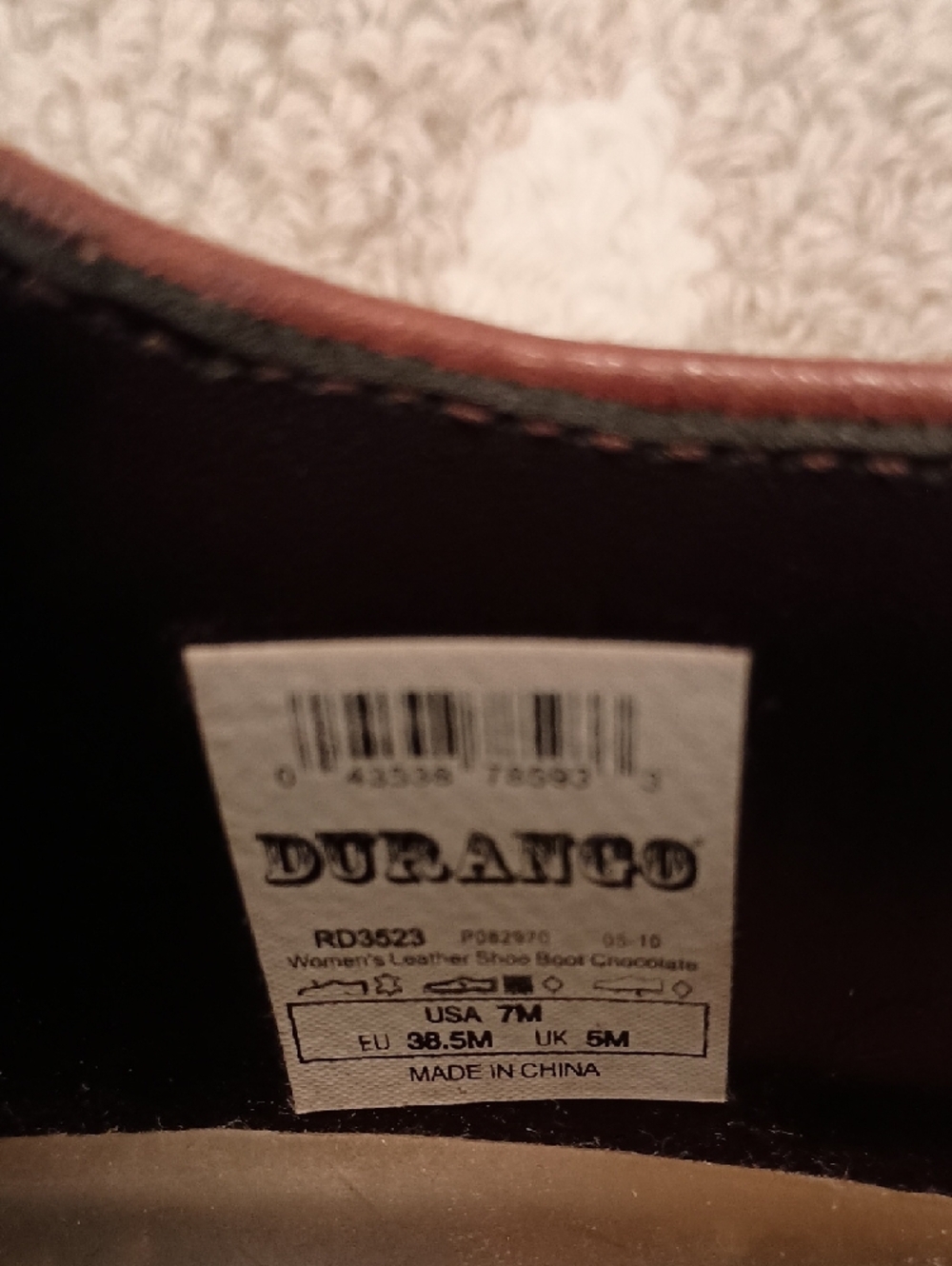 Brown Western Slip-On Cowboy Boots - Picture 9 of 9